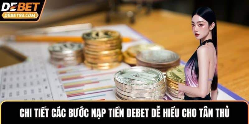 Chi tiết các bước nạp tiền DEBET dễ hiểu cho tân thủ